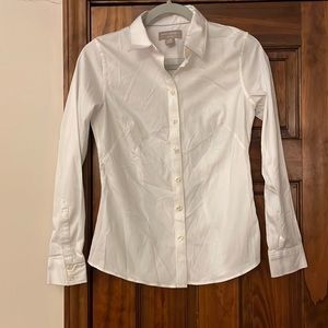White button down shirt, never worn.